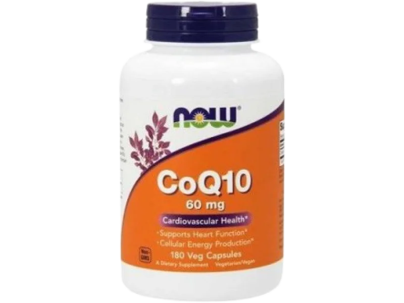 Now Foods Koenzym Q10 60mg, kapsułki, 60 mg