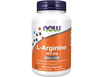 Zdjęcie produktu Now Foods L-Arginine 500 mg L-Arginina, kapsułki, 500 mg