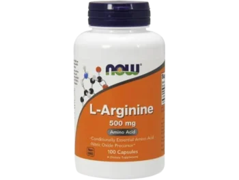 Zdjęcie produktu NOW FOODS L-ARGININE, kapsułki, 500 mg