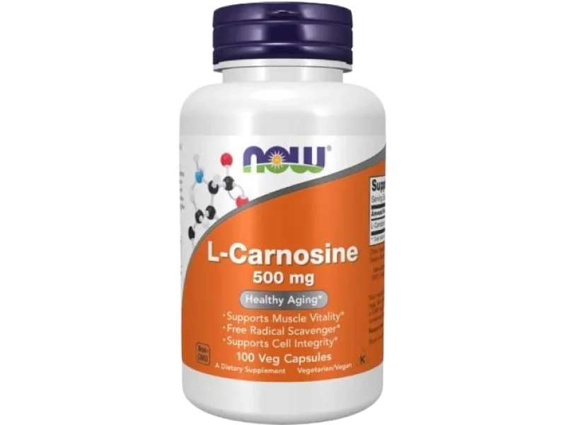 Now Foods L-Carnosine, kapsułki, 500 mg