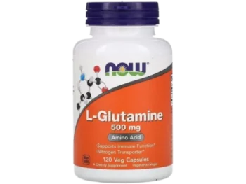 Zdjęcie produktu Now Foods L-Glutamina, kapsułki, 500 mg