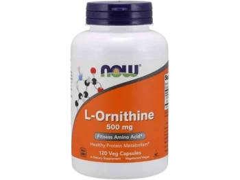 NOW FOODS L-Ornityna, kapsułki, 500 mg
