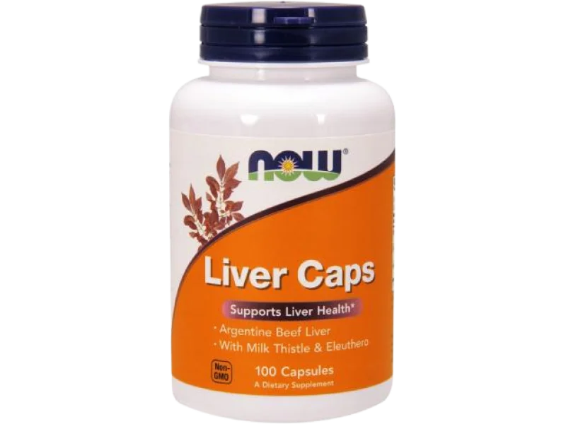 Now Foods Liver Caps Wsparcie wątroby, kapsułki