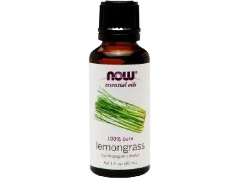 NOW FOODS Olejek z trawy cytrynowej, 100%