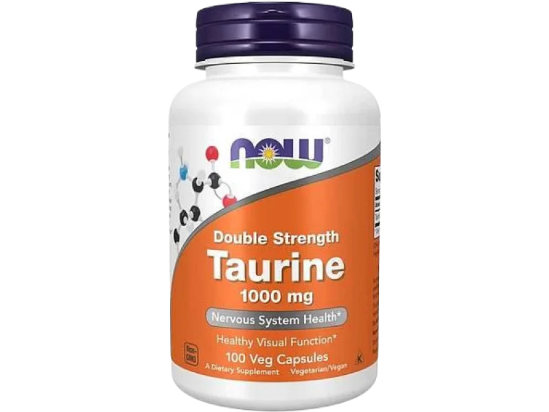 Now Foods Taurine, kapsułki, 1000 mg