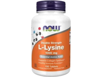 Zdjęcie produktu NOW L-Lysine (L-Lizyna), tabletki, 1000 mg