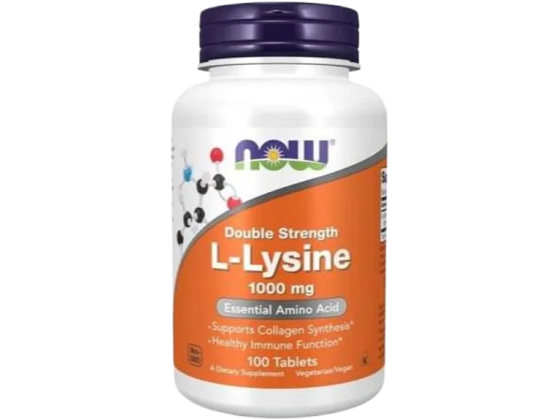 NOW L-Lysine (L-Lizyna), tabletki, 1000 mg