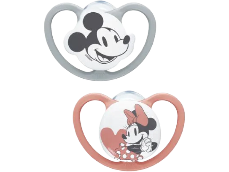 NUK Space Myszka Miki Silikonowy smoczek