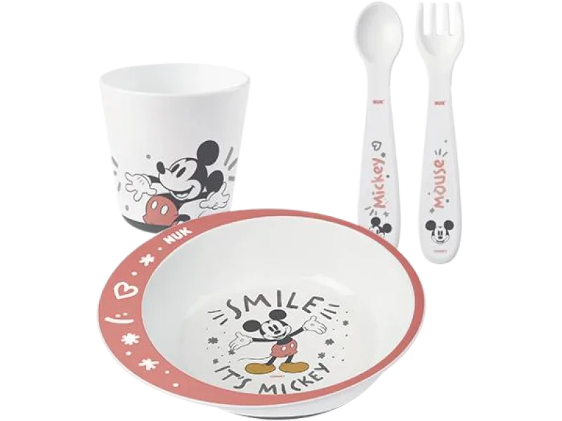 NUK Zestaw naczyń Disney Myszka Miki