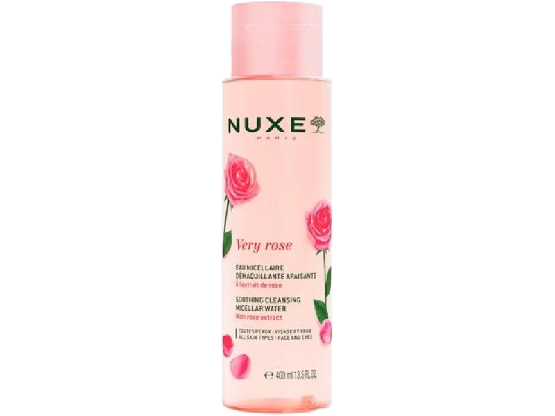 Nuxe Very Rose łagodząca woda micelarna 3 w 1, płyn