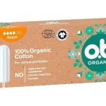 O.B. Organic Tampony super, środki chłonne