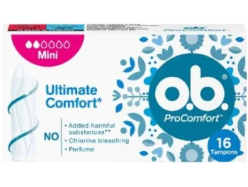 Zdjęcie produktu O.B. ProComfort Mini Tampony, zatyczki