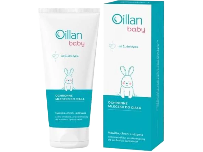 OILLAN Baby Mleczko do ciała ochronne od 1. dnia życia