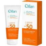 OILLAN Ochronna emulsja przeciwsłoneczna do twarzy i ciała z filtrem SPF50 do skóry wrażliwej, emulsja na skórę
