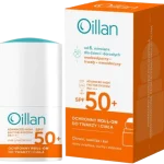 OILLAN SUN Ochronny roll-on przeciwsłoneczny do twarzy i ciała z filtrem SPF50 do skóry wrażliwej