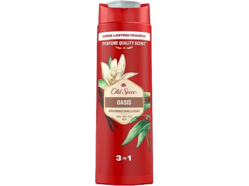 Old Spice Oasis Żel pod prysznic i szampon dla mężczyzn 3w1, żel