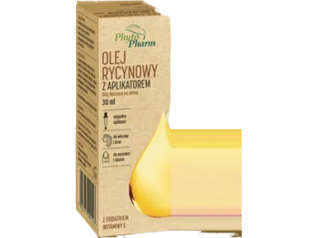Olej rycynowy z aplikatorem, olejek