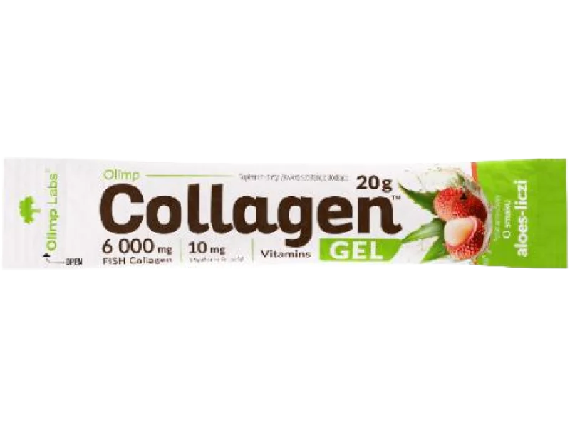 Olimp Collagen Gel o smaku aloes-liczi, żel