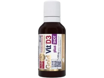 Olimp Gold Vit D3 plus Shot wiśniowy, ampułki