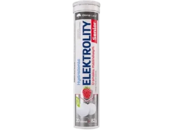 Zdjęcie produktu Olimp Hydratonic Elektrolity Senior o smaku malinowym, tabletki musujące