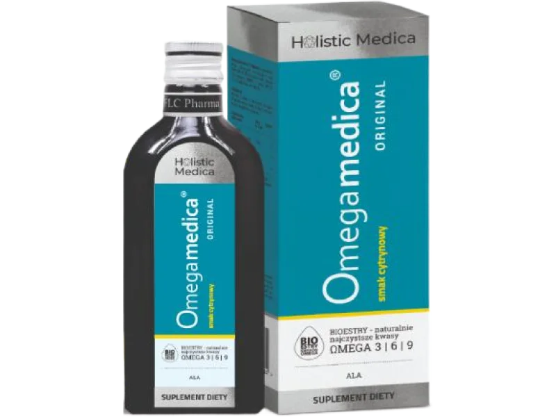 Omegamedica Original smak cytrynowy, płyn