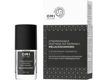 Zdjęcie produktu OMI Daily Care Utwardzająca odżywka do paznokci z drobinkami diamentu BLACKDIAMOND, lakier do paznokci