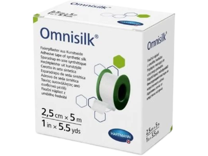 OMNISILK Przylepiec z jedwabiu
