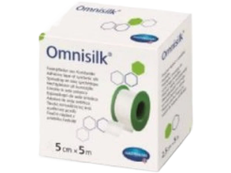 OMNISILK Przylepiec ze sztucznego jedwabiu
