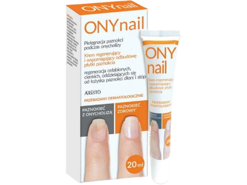 ONYnail krem do paznokci regenerujący i wspomagający