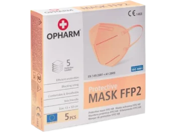 Zdjęcie produktu OPHARM Maska Ochronna FFP2 brzoskwiniowa