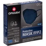 OPHARM Maska Ochronna FFP2 granatowa