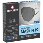 OPHARM Maska Ochronna FFP2 szara
