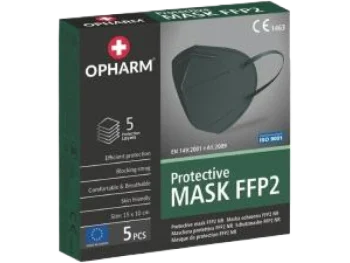 OPHARM Maska Ochronna FFP2 zielona
