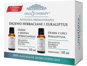 Zdjęcie produktu Optima Natura Zestaw oils&therapy Olejek z drzewa herbacianego + Olejek z liści eukaliptusa