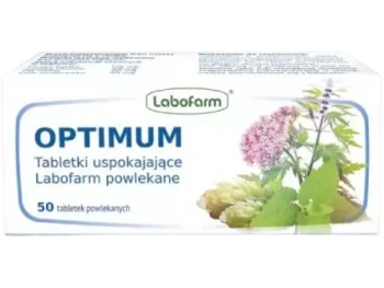 Zdjęcie produktu OPTIMUM Tabletki uspokajające, tabletki powlekane