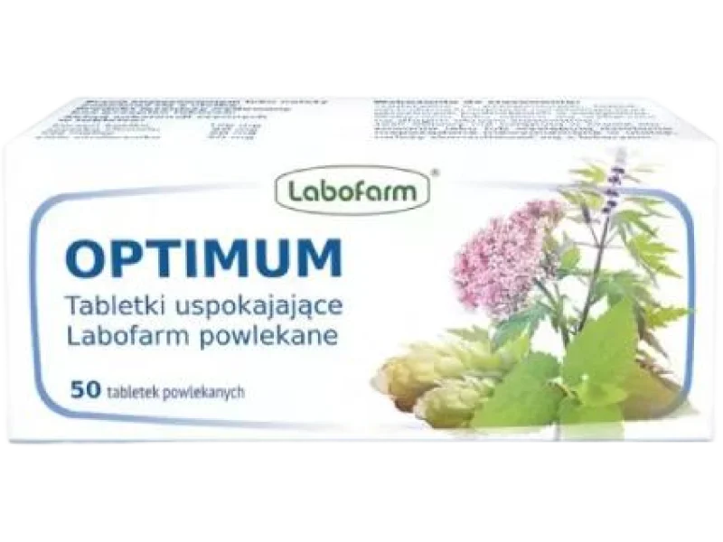 OPTIMUM Tabletki uspokajające, tabletki powlekane