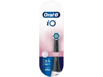 Zdjęcie produktu Oral-B iO Gentle Care Końcówki wymienne do szczoteczek elektrycznych czarne, sprzęt medyczny