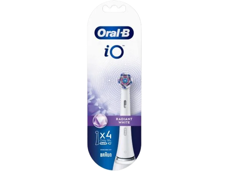 Oral-B iO Radiant White Końcówki wymienne do szczoteczek elektrycznych