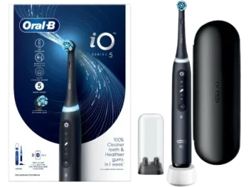 Oral-B iO Series 5 Black Szczoteczka elektryczna do zębów, sprzęt medyczny