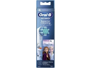 Zdjęcie produktu Oral-B Pro Kids 3+ Superior Cleaning Końcówki wymienne do szczoteczek elektrycznych Kraina Lodu, końcówka wymienna