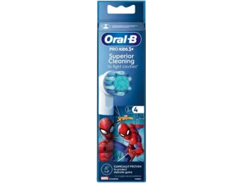 Zdjęcie produktu Oral-B Pro Kids 3+ Superior Cleaning Końcówki wymienne do szczoteczek elektrycznych Spider-Man, sprzęt medyczny