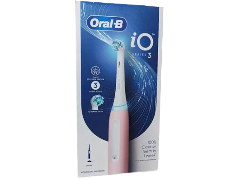 ORAL-B Szczoteczka Elektryczna iO3 Blush Pink, sprzęt medyczny