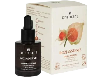 Zdjęcie produktu ORIENTANA Rozjaśnienie Serum-ampułka Ashwagandha Witamina C Kwas traneksamowy