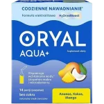 Oryal Aqua Elektrolity o smaku ananas-kokos-mango, saszetki