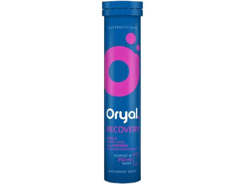 Oryal Recovery, tabletki musujące