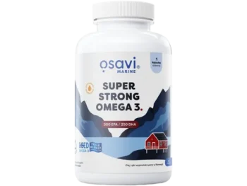 Zdjęcie produktu OSAVI Super Strong Omega 3, kapsułki miękkie, 500 mg EPA + 250 mg DHA