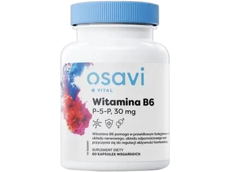 OSAVI Witamina B6 P-5-P 30 mg, kapsułki twarde, 30 mg