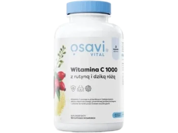 Zdjęcie produktu Osavi Witamina C 1000 z rutyną i dziką różą, kapsułki, 1000 mg