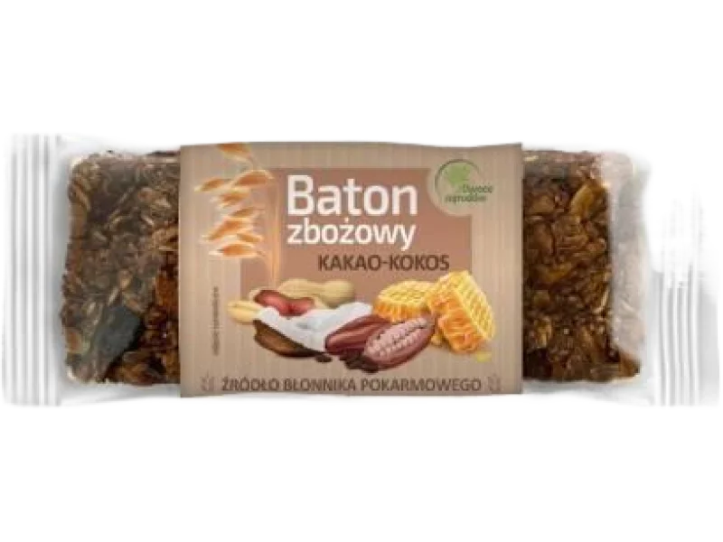 Owoce Ogrodów Baton zbożowy kakao – kokos