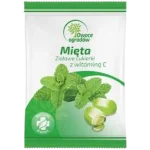 Owoce ogrodów Mięta ziołowe cukierki z witaminą C, 12 mg